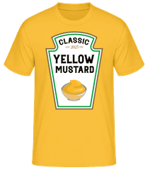 Classic Yellow Mustard · Männer Basic T-Shirt