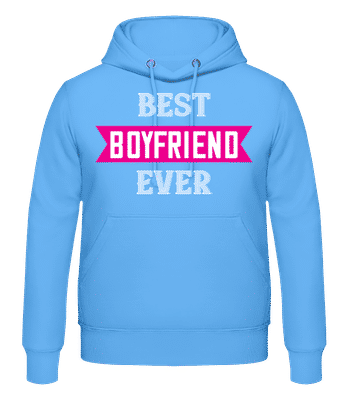 Best Boyfriend Ever - Männer Hoodie - Hellblau - Vorne