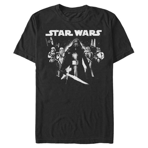 Aperçu: Star Wars - Le Réveil de la Force - Kylo Ren Close Ranged - Homme T-shirt - Noir - Devant