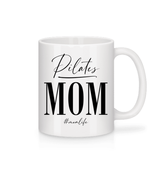 Aperçu: Pilates Mom Momlife - Mug en céramique blanc - Blanc - Devant