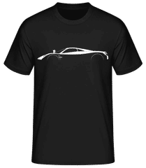 'Pagani Huayra' Silhouette · Men's Basic T-Shirt