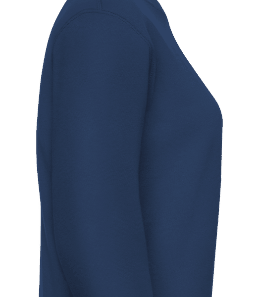 Aperçu: You Are The Best Friend - Sweatshirt Femme - Bleu marine - Droit