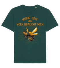 Keine Zeit mein Volk braucht mich · Männer Bio T-Shirt Stanley Stella 2.0