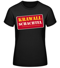 Krawall Schachtel · Frauen Basic T-Shirt