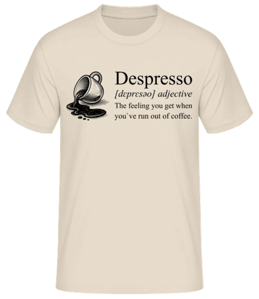 Depresso Feeling Run Out Of Coffee · T-shirt standard Homme