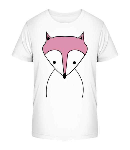 Preview: Cute Fox - Kid's Organic T-Shirt Stanley Stella 2.0 - White - Front