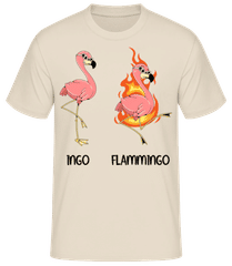 Ingo Flammingo · Männer Basic T-Shirt