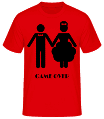 Game Over Wedding · Männer Basic T-Shirt