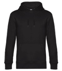 Männer Standard Hoodie - Schwarz - Vorne