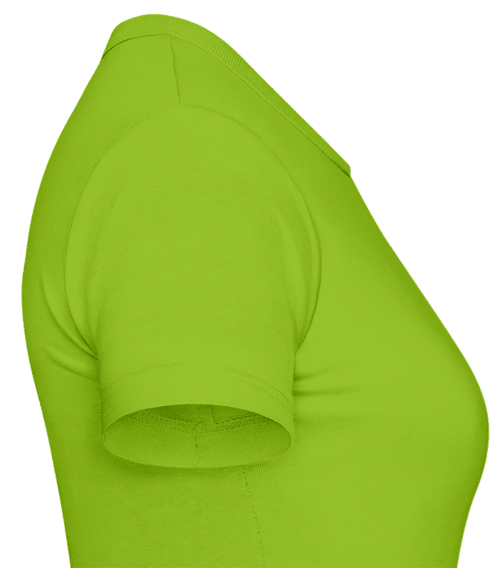 Aperçu: Squelette De Tambour - T-shirt femme B&C - Citron vert - Droite