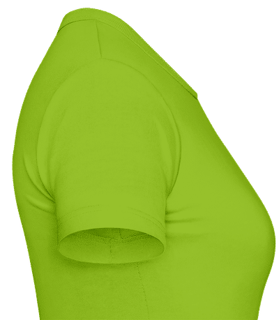 Squelette De Tambour - T-shirt femme B&C - Citron vert - Droite