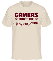 Gamers Don't Die · Men's Basic T-Shirt