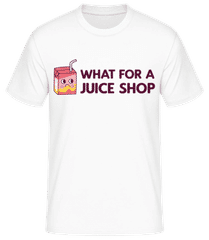 What For A Juice Shop · Männer Basic T-Shirt