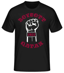 Boycott Qatar 2022 · Men's Basic T-Shirt