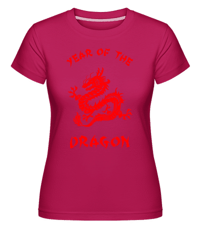 Chinese Zodiac Year Of The Dragon - T-shirt Shirtinator femme - Magenta - Devant