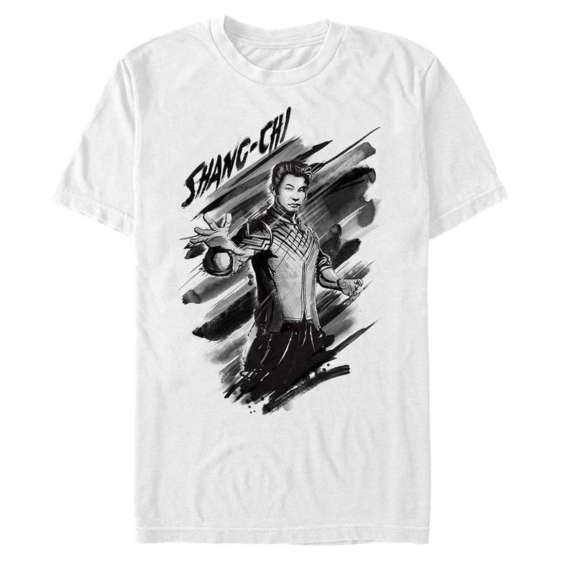Preview: Marvel - Shang-Chi - Shang-Chi Shangs Painted - Men's T-Shirt - White - Front