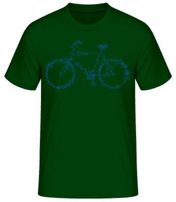 Bicycle From Bicycles - Men's Basic T-Shirt - Bottle green - Front