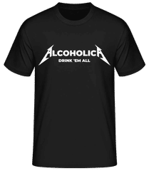 Alcoholica · Männer Basic T-Shirt