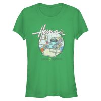 Disney - Lilo & Stitch - Stitch Local Favorite - Women's T-Shirt - Kelly green - Front