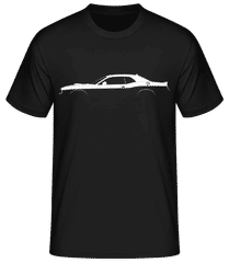 'Dodge Challenger 392 SPS' Silhouette · Men's Basic T-Shirt