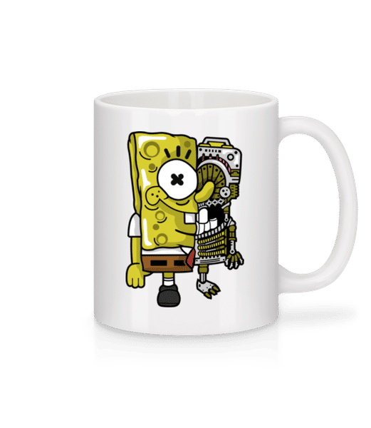 Aperçu: Spongebob - Mug en céramique blanc - Blanc - Devant