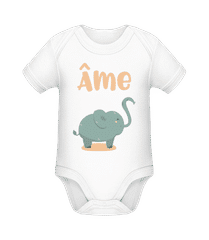Âme Soeur 1 · Body manches courtes bio