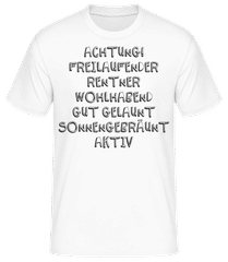 Freilaufender Rentner · Männer Basic T-Shirt