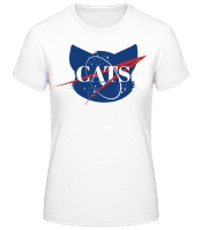 Cats - T-shirt standard Femme - Blanc - Devant