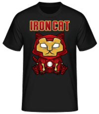 Iron Cat - T-shirt standard Homme - Noir - Devant