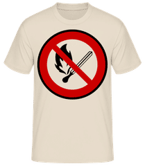 Feuer Verboten · Männer Basic T-Shirt