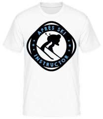 Apre`s Ski Instructor Ring · Männer T-Shirt B&C