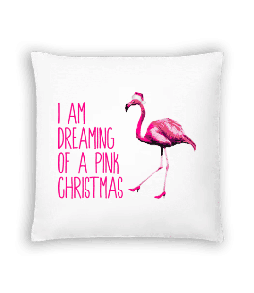 Vorschau: Pink Christmas - Kissen - Weiß - Vorne
