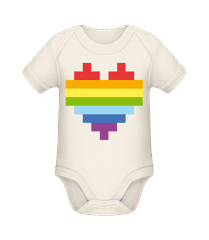 Rainbow Heart · Organic Baby Body