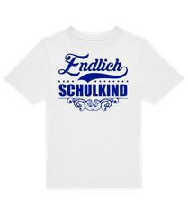 Endlich Schulkind · Kinder T-Shirt B&C