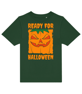 Ready For Halloween - T-shirt enfants B&C - Vert bouteille - Devant