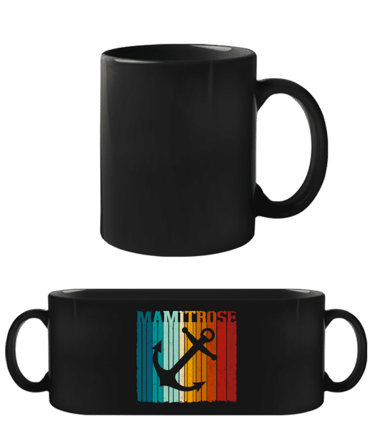 Vorschau: Mamitrose - Schwarze Tasse - Schwarz - Vorne