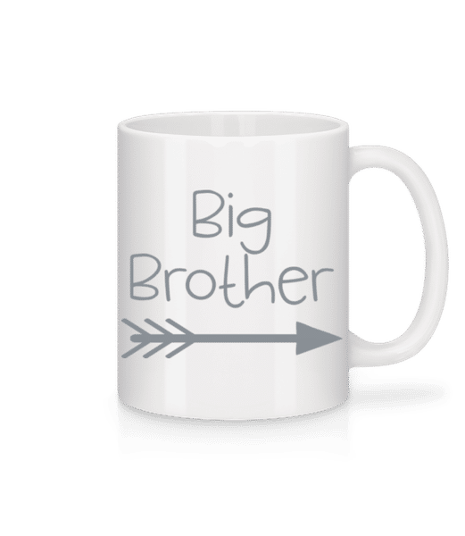 Aperçu: Big Brother - Mug en céramique blanc - Blanc - Devant
