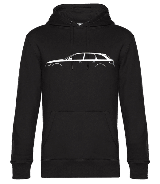 Preview: 'Audi RS 4 Avant (B8)' Silhouette - Men’s Standard Hoodie - Black - Front