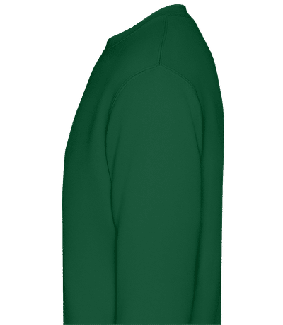 The Grinch - Le Grinch - Graphique Ici pour les cadeaux - Noël - Unisex Sweatshirt - Vert bouteille - Gauche