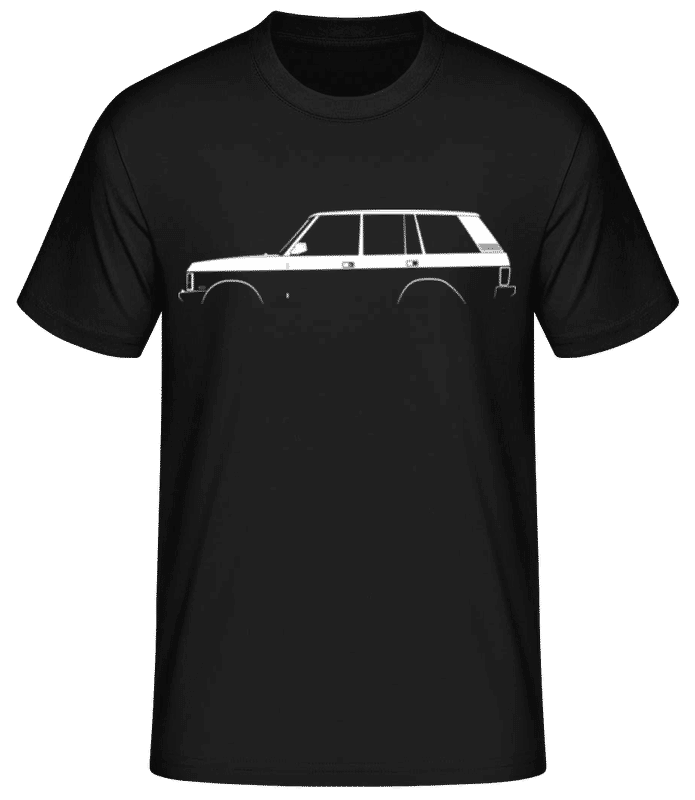 Preview: 'Range Rover (1986)' Silhouette - Men's Basic T-Shirt - Black - Front