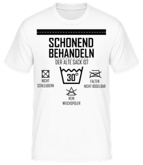 Der Alte Sack Ist 30 · Männer Basic T-Shirt