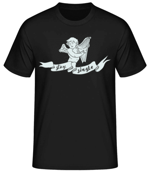 Aperçu: Stay Single - T-shirt standard Homme - Noir - Devant