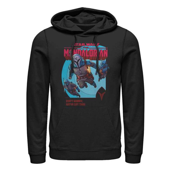 Aperçu: Star Wars - The Mandalorian - Skupina We've Got This - Unisex Sweat à capuche - Noir - Devant