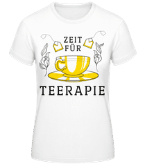 Zeit Für Teerapie · Frauen Basic T-Shirt