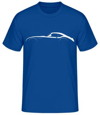 'Wiesmann GT MF4' Silhouette - Pánske basic tričko - Kráľovská modrá - Predné