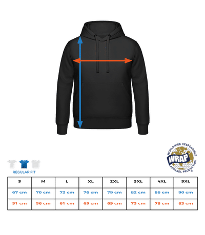 The Grinch - Le Grinch - Graphique Ne soyez pas un Grinch - Noël - Unisex Sweat à capuche - Tableau des tailles