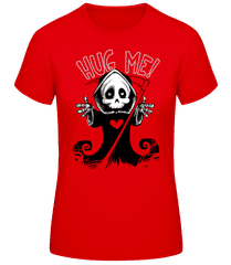 Death Want's A Hug · Frauen Basic T-Shirt