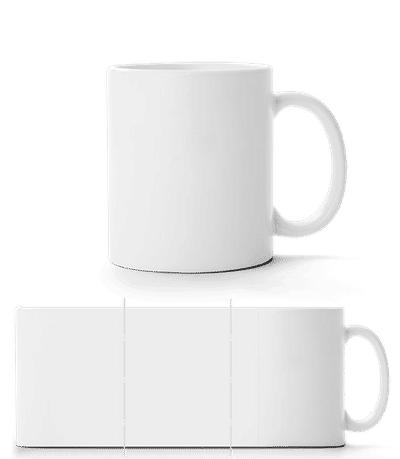 Panorama Mug - White - Front