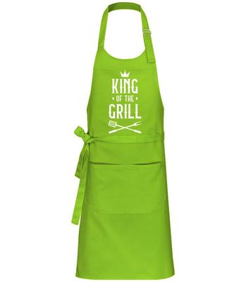 King Of The Grill - Profi Kochschürze - Lime - Vorne