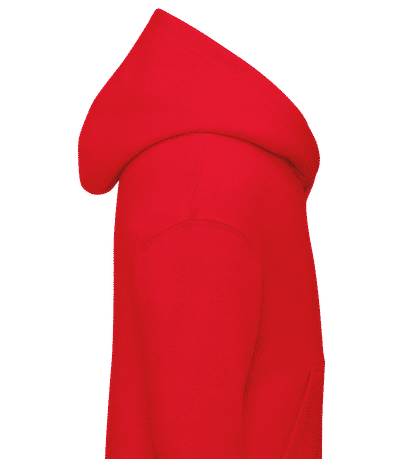 Sweat à capuche standard pour enfant - Rouge - Droite